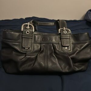Coach Black Leather Purse authentic